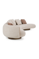 Multicolored Boucle Sectional Sofa | OROA Modern Raywood