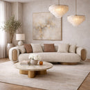 Multicolored Boucle Sofa | OROA Modern Raywood