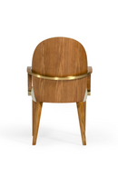 Taupe Leatherette Dining Armchair | OROA Modern Rexford | Oroatrade.com