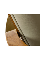 Taupe Leatherette Dining Armchair | OROA Modern Rexford | Oroatrade.com