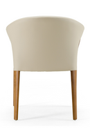 Light Gray Leather Dining Chair | OROA Modern Wynetta | Oroatrade.com