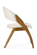 Ash Framed Cream Dining Chair | OROA Modern Lucas | Oroatrade.com
