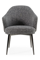 Gray Fabric Dining Chair | OROA Modern Cora | Oroatrade.com