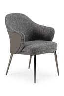 Gray Fabric Dining Chair | OROA Modern Cora | Oroatrade.com