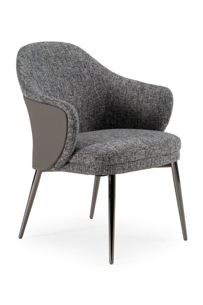 Gray Fabric Dining Chair | OROA Modern Cora | Oroatrade.com