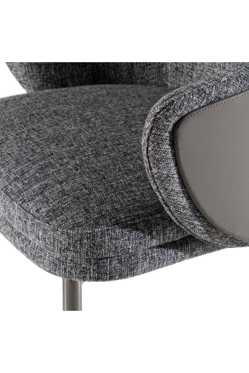 Gray Fabric Dining Chair | OROA Modern Cora | Oroatrade.com