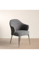 Gray Fabric Dining Chair | OROA Modern Cora | Oroatrade.com