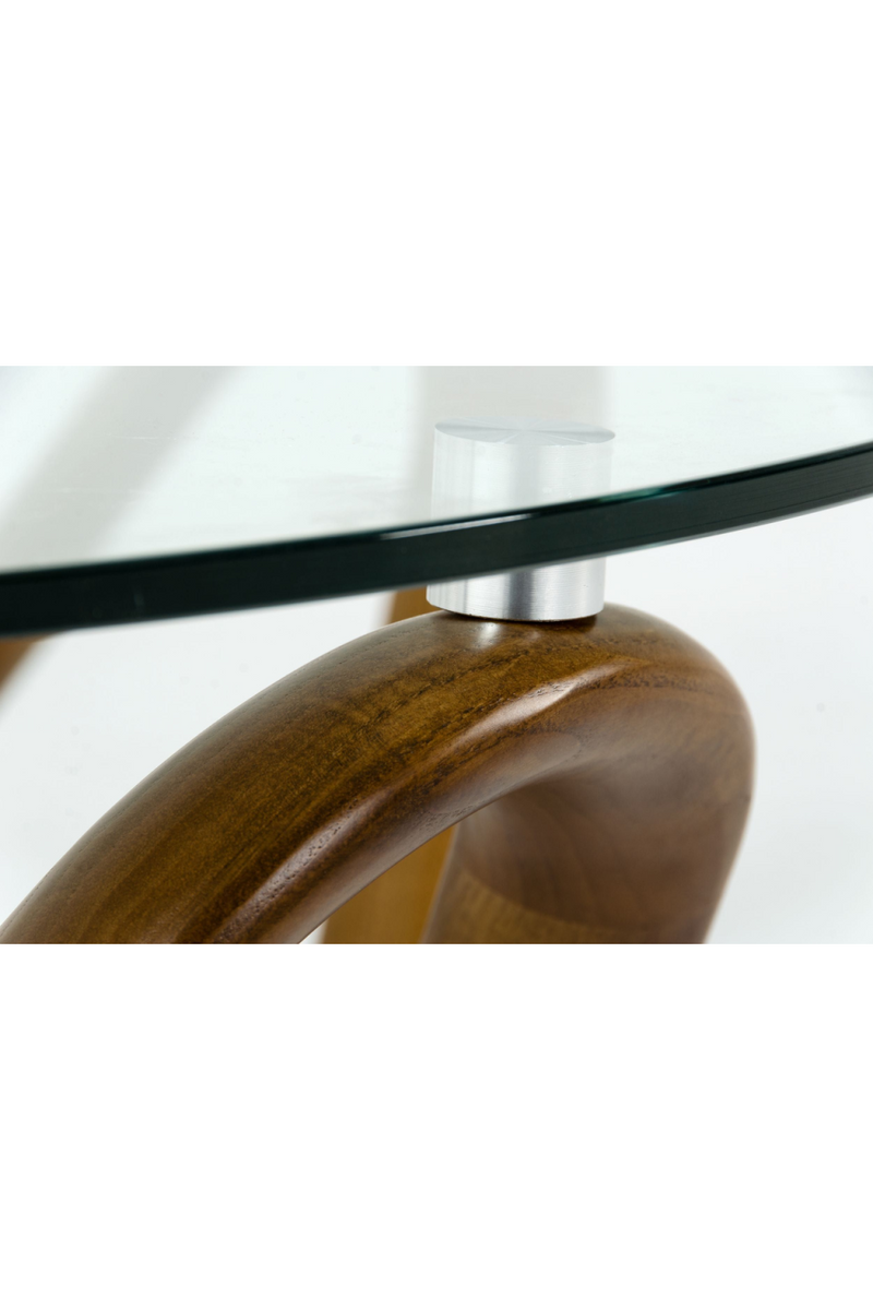 Glass Round Coffee Table | OROA Modern Lassen | Oroatrade.com