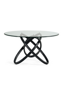 Intertwined Black Base Dining Table | OROA Modern Mason | Oroatrade.com