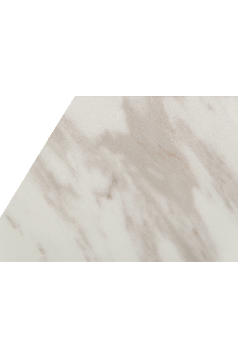 White Marble Top Dining Table | OROA Modern James | Oroatrade.com