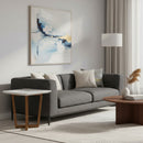 White Ceramic End Table | OROA Modern James