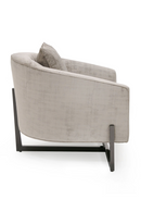 Bronze Cross Base Accent Chair | OROA Modern Forbis | Oroatrade.com