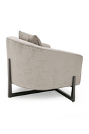 Bronze Cross Base Accent Chair | OROA Modern Forbis | Oroatrade.com