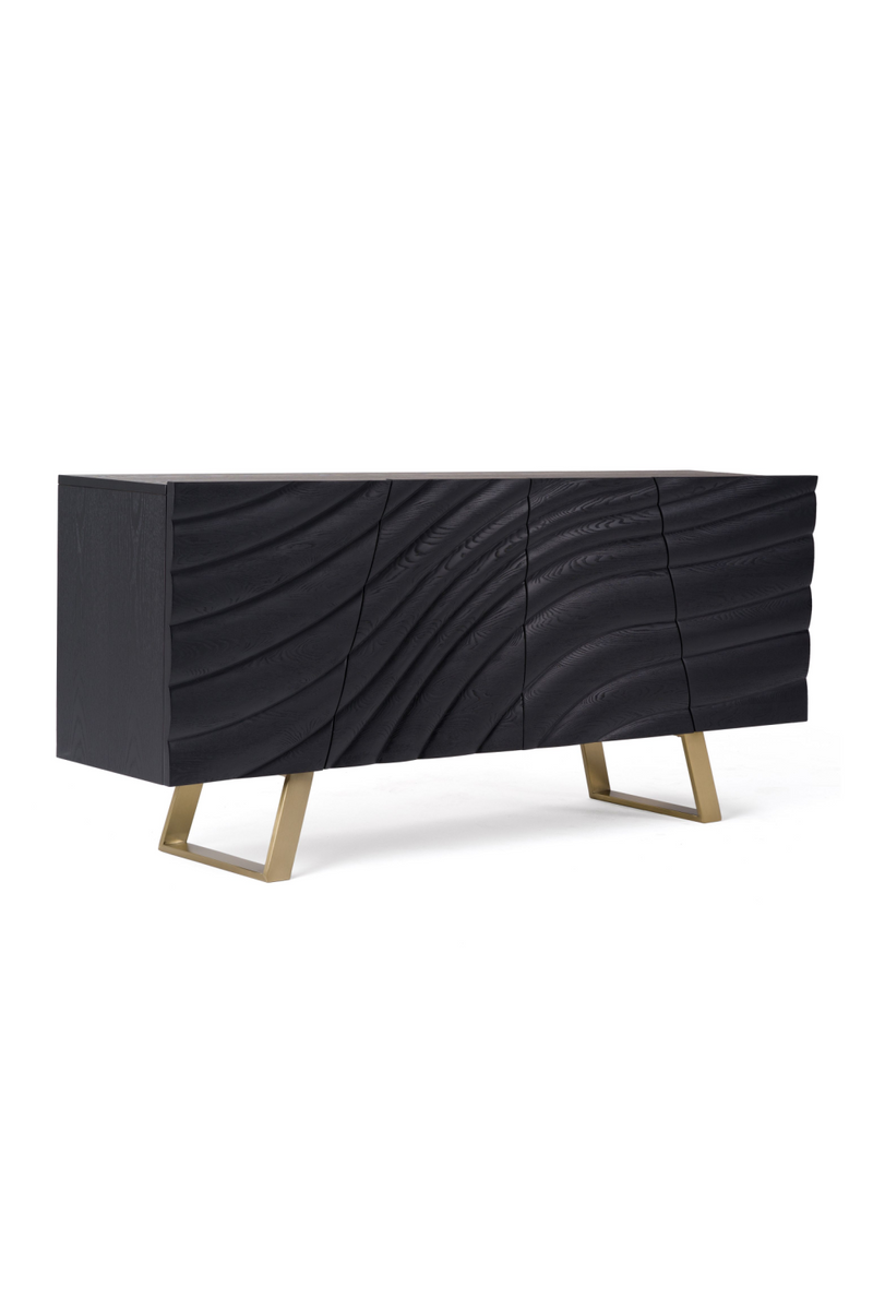 Wave Patterned Ash Sideboard | OROA Modern Finley | Oroatrade.com