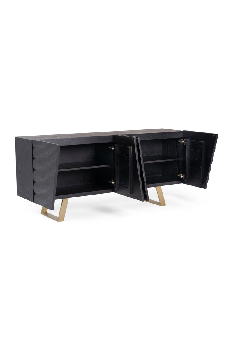 Wave Patterned Ash Sideboard | OROA Modern Finley | Oroatrade.com