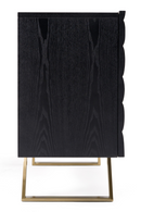 Wave Patterned Ash Sideboard | OROA Modern Finley | Oroatrade.com