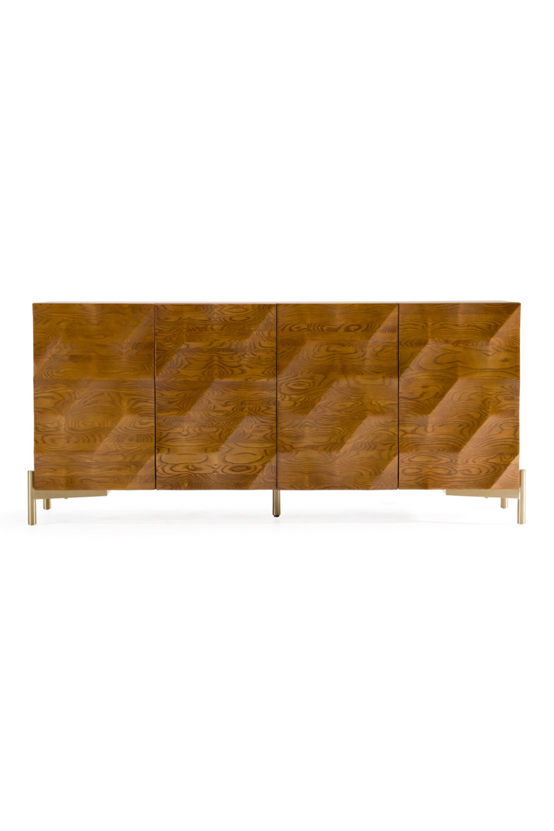 Ash Wood 4-Door Sideboard | OROA Modern Killeen | Oroatrade.com
