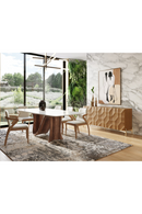 Ash Wood 4-Door Sideboard | OROA Modern Killeen | Oroatrade.com