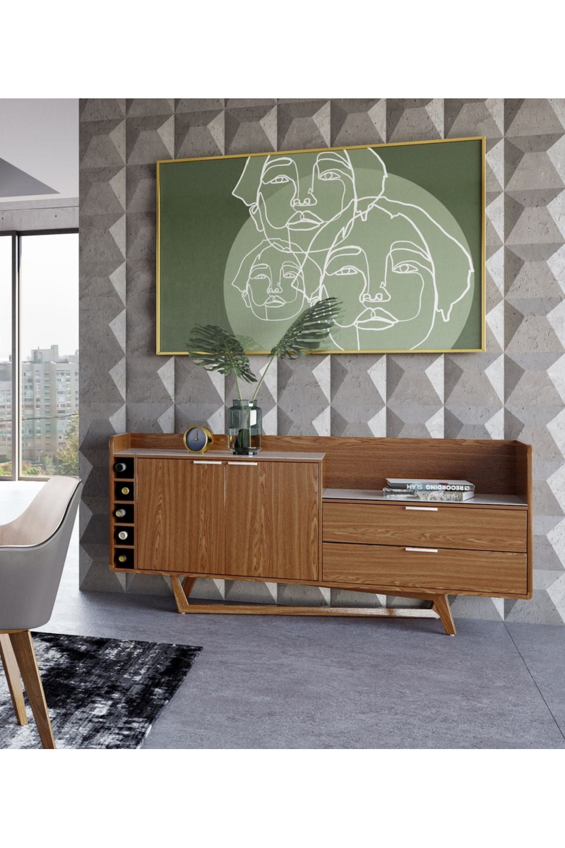 White Marble Top Sideboard | OROA Modern James | Oroatrade.com