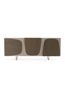 Gray Wooden 3-Door Sideboard | OROA Modern Wynetta | Oroatrade.com