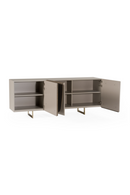 Gray Wooden 3-Door Sideboard | OROA Modern Wynetta | Oroatrade.com