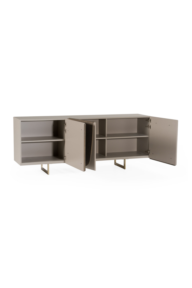 Gray Wooden 3-Door Sideboard | OROA Modern Wynetta | Oroatrade.com