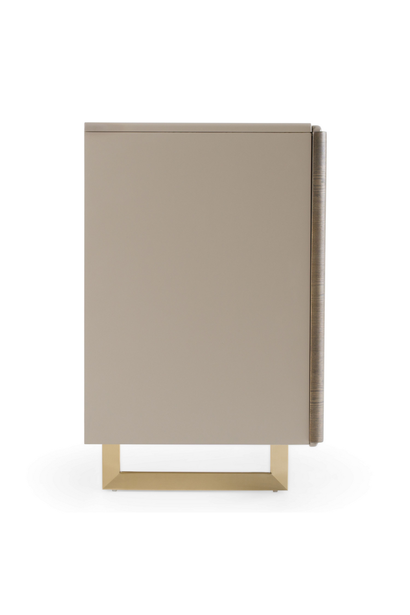 Gray Wooden 3-Door Sideboard | OROA Modern Wynetta | Oroatrade.com