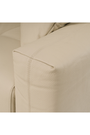 Cream Leather Recliner Sectional Sofa | OROA Modern Nizza | Oroatrade.com