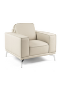 Leather Lounge Armchair | OROA Modern Lamod