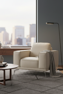 Leather Lounge Armchair | OROA Modern Lamod