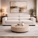 Cream Fabric Sofa Bed | OROA Modern Icon