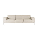 Gray Italian Leather Sofa | OROA Modern Soho