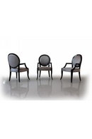 Oval-Back Dining Armchairs (2) | OROA Modern 307 | Oroatrade.com