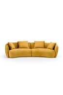 Yellow 4-Seater Sofa | OROA Modern Oakland | Oroatrade.com