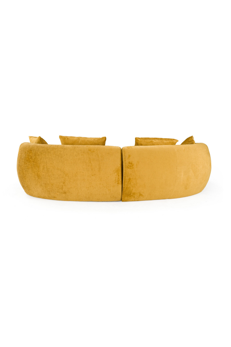Yellow 4-Seater Sofa | OROA Modern Oakland | Oroatrade.com