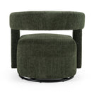 Green Swivel Accent Chair | OROA Modern Ryan