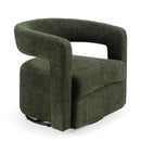 Green Swivel Accent Chair | OROA Modern Ryan