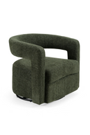 Green Swivel Accent Chair | OROA Modern Ryan | Oroatrade.com
