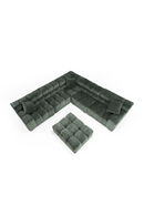 Green Fabric Modular Sofa | OROA Modern Ludwig | Oroatrade.com