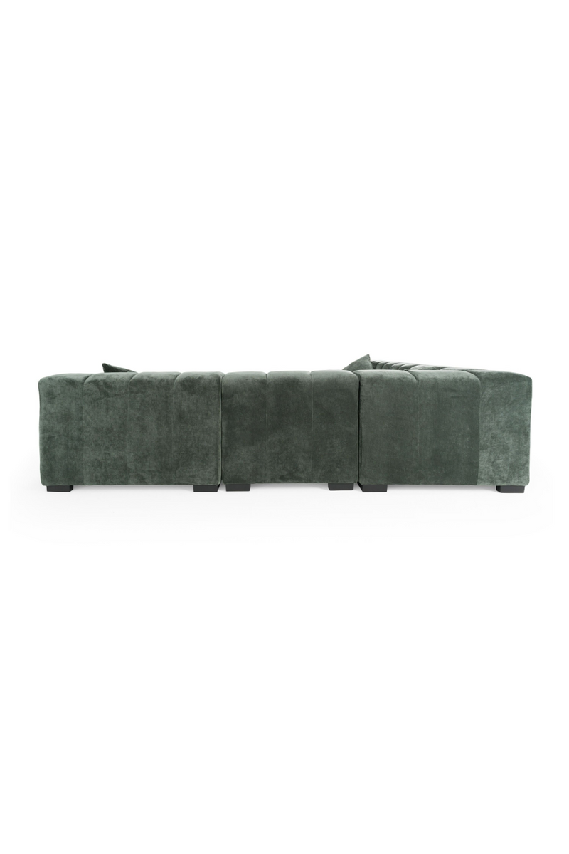 Green Fabric Modular Sofa | OROA Modern Ludwig | Oroatrade.com