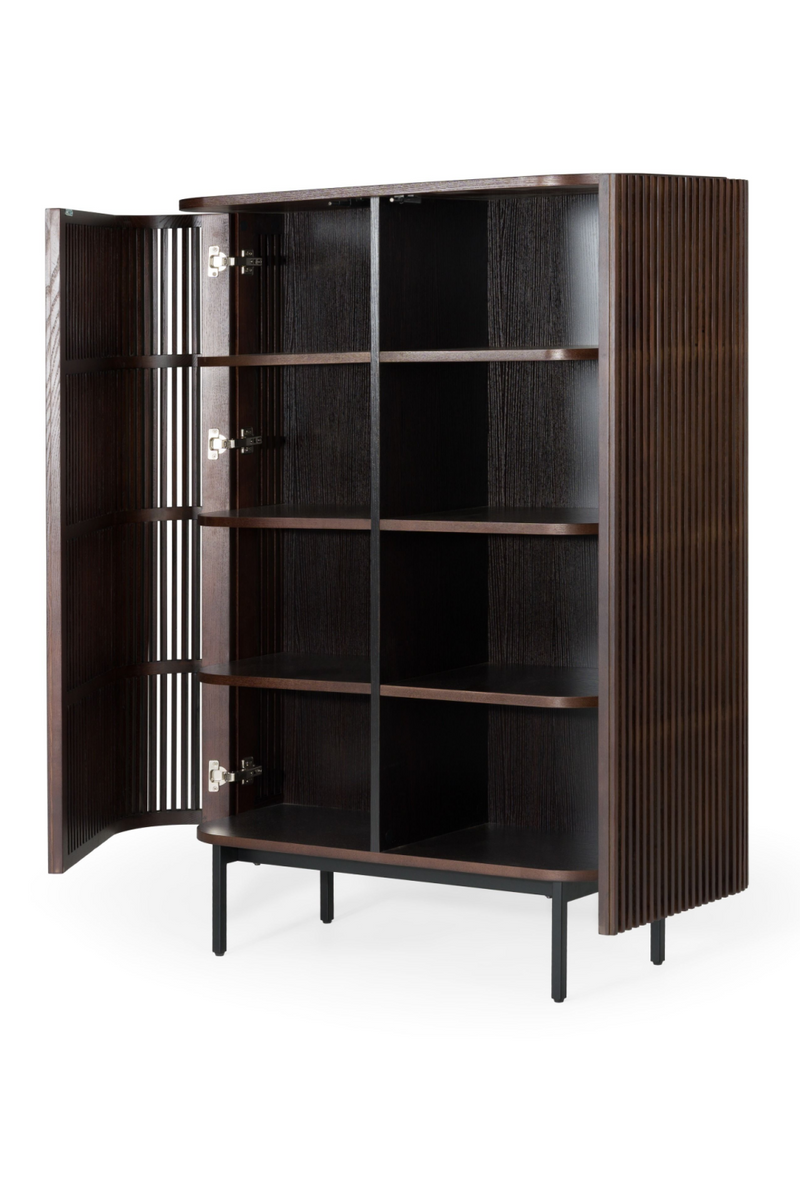 Smoked Ash Tall Sideboard | OROA Modern Clifton | Oroatrade.com