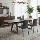 Ceramic Extendable Dining Table | OROA Modern Emmond