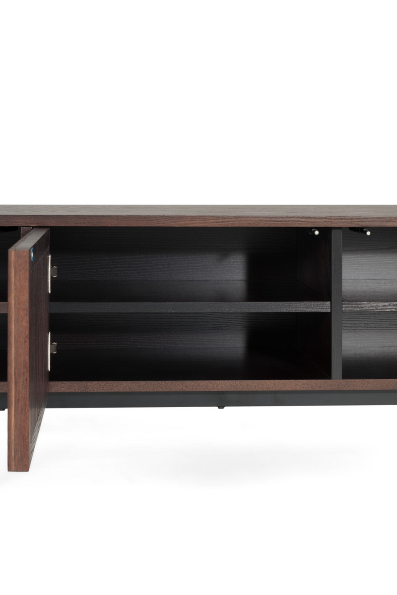 Smoked Ash TV Stand | OROA Modern Clifton | Oroatrade.com