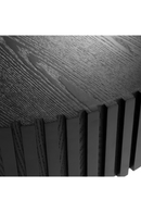 Ribbed Black Ash Coffee Tables (2) | OROA Modern Pierre | Oroatrade.com