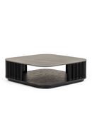Black Ceramic Square Coffee Table | OROA Modern Chip | Oroatrade.com
