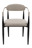 Gold-Armed Dining Chair | OROA Modern Buchtel | Oroatrade.com