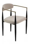 Gold-Armed Dining Chair | OROA Modern Buchtel | Oroatrade.com