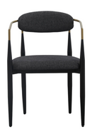 Gold-Armed Dining Chair | OROA Modern Buchtel | Oroatrade.com