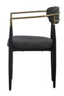 Gold-Armed Dining Chair | OROA Modern Buchtel | Oroatrade.com