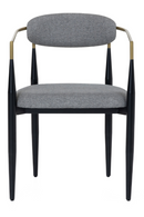 Gold-Armed Dining Chair | OROA Modern Buchtel | Oroatrade.com